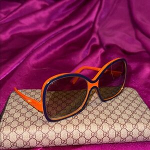 Rodenstock Orange and Blue Sunglasses.